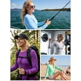 thumbnail image 3 of BASSDASH Women’s UPF 50+ UV Sun Protection T-Shirt Long Sleeve Fishing Hiking Performance Shirts, 3 of 10