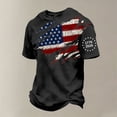 thumbnail image 2 of DHFJKG Short Sleeve T Shirts For Men Celebrate America's 250Th Anniversary 4Th Of July Tshirt 1776-2026 United States Graphic Tee, 2 of 2