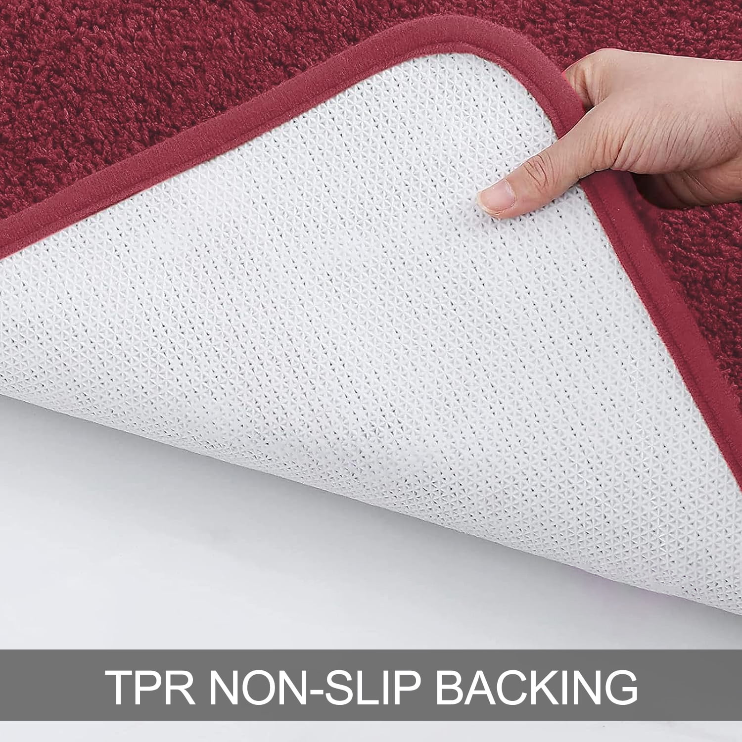 Soft Microfiber Non-slip Rubber Bath Mat Rug. Bathroom Mat. 34x21 –  Trenton Gifts