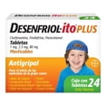 thumbnail image 1 of Desenfriol-ito Plus Antigripal para Niños 80 mg 24 Tabletas Masticables, 1 of 4
