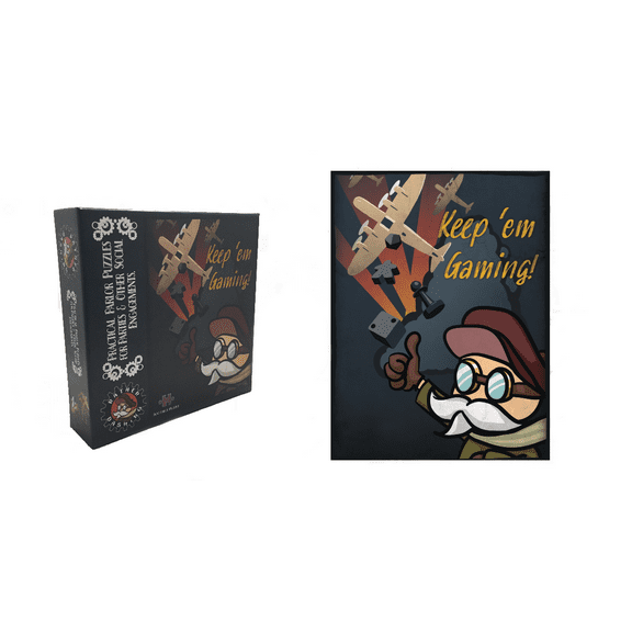 Rather Dashing Keep 'em Gaming! Parlor Jigsaw Puzzle