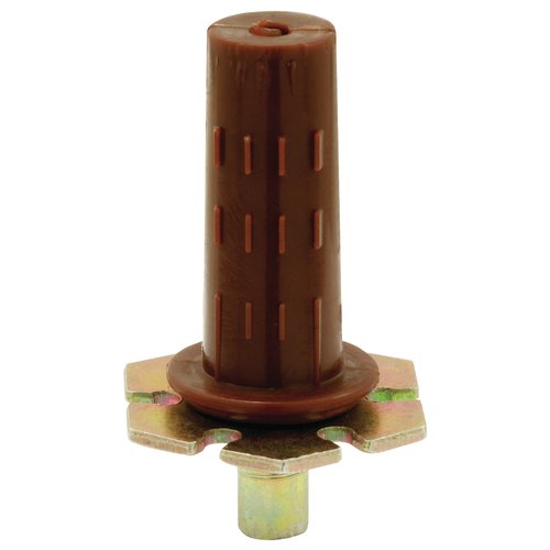 Prime-Line MP6673-4 Bi-Fold Door Bottom Pivot, Adjustable Nylon, Pack Of 4 - For 1" To 1-3/8" Doors