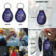 thumbnail image 6 of Renewold Sea Turtle Rose Galaxy Violet Car Seat Covers Set 11 PCS, with Soft Breathable Steering Wheel Seat Belt Covers Coasters Keychain Universal Fit for Most Vehicles, 6 of 7