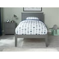 thumbnail image 4 of Bowery Hill Lit Plateforme Simple Moderne en Bois avec USB Attachable, Gris, 4 of 5