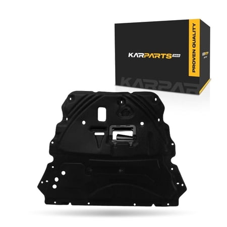 KarParts360 For Ford Escape 2020 21 22 23 24 2025 Engine Splash Shield | Front | CAPA | AWD | 2.0L Engine | Replacement For FO1228178, FO1228178C | LX6Z6775R, LX6Z6775M