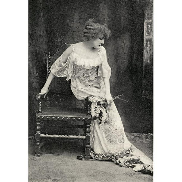 Sarah Bernhardt As Camille Sarah Bernhardt Henriette Rosine Bernard 1844 1923 French Actress From The Book The International Library Of Famous Literature Published In London 1900 Volume Xviii Poster Walmart Com