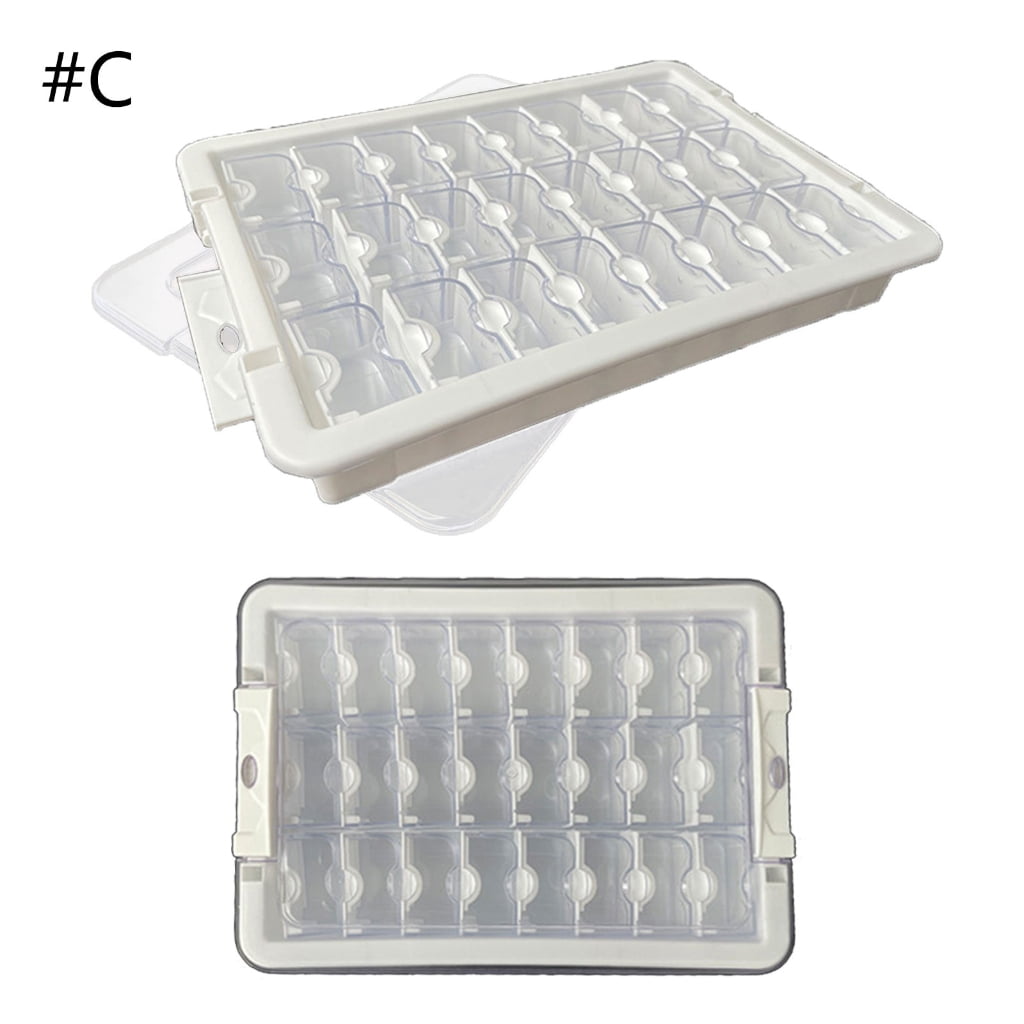 WINDLAND Sturdy Bead Storage Set with Individual Sections for Hobbyists and Professional