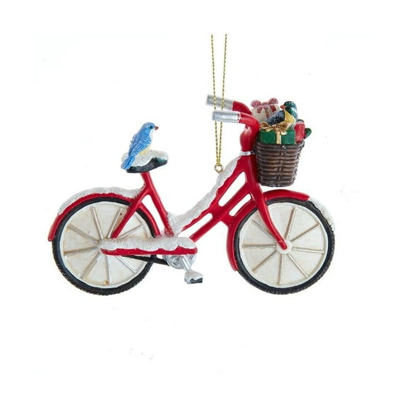 Birds With Bicycle Ornament