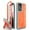 Orange, variant on CaseBorne ArmadilloTek V Case for Samsung Galaxy A72 5G with Kickstand Full-Body Multi-Layer Rugged Screenless - Black