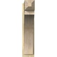 thumbnail image 2 of Ekena Millwork 8"W x 28"D x 36"H Thorton Rough Sawn Craftsman Outlooker, Douglas Fir, 2 of 4
