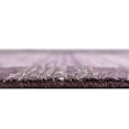 thumbnail image 3 of Unique Loom Del Mar Collection Tapis de Transition Contemporain, 5' x 8', Violet/ivoire, 3 of 4