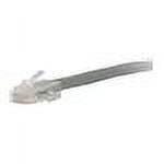 1ft Cat6 Non-Booted Unshielded (UTP) Ethernet Network Patch Cable - Gray - patch cable - 1 ft - gray