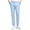 Light Blue, variant on ohmzyzo Men's Tapered Dress Pants Straight Leg Solid Color Pants Flat-Front Casual Chino Pants Slim Fit Formal Business Trousers Dark Blue 4XL