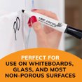 thumbnail image 6 of BIC Intensity Black Low Odor Dry Erase Markers, Chisel Tip, 12-Count Pack of Erasable Markers, 6 of 9