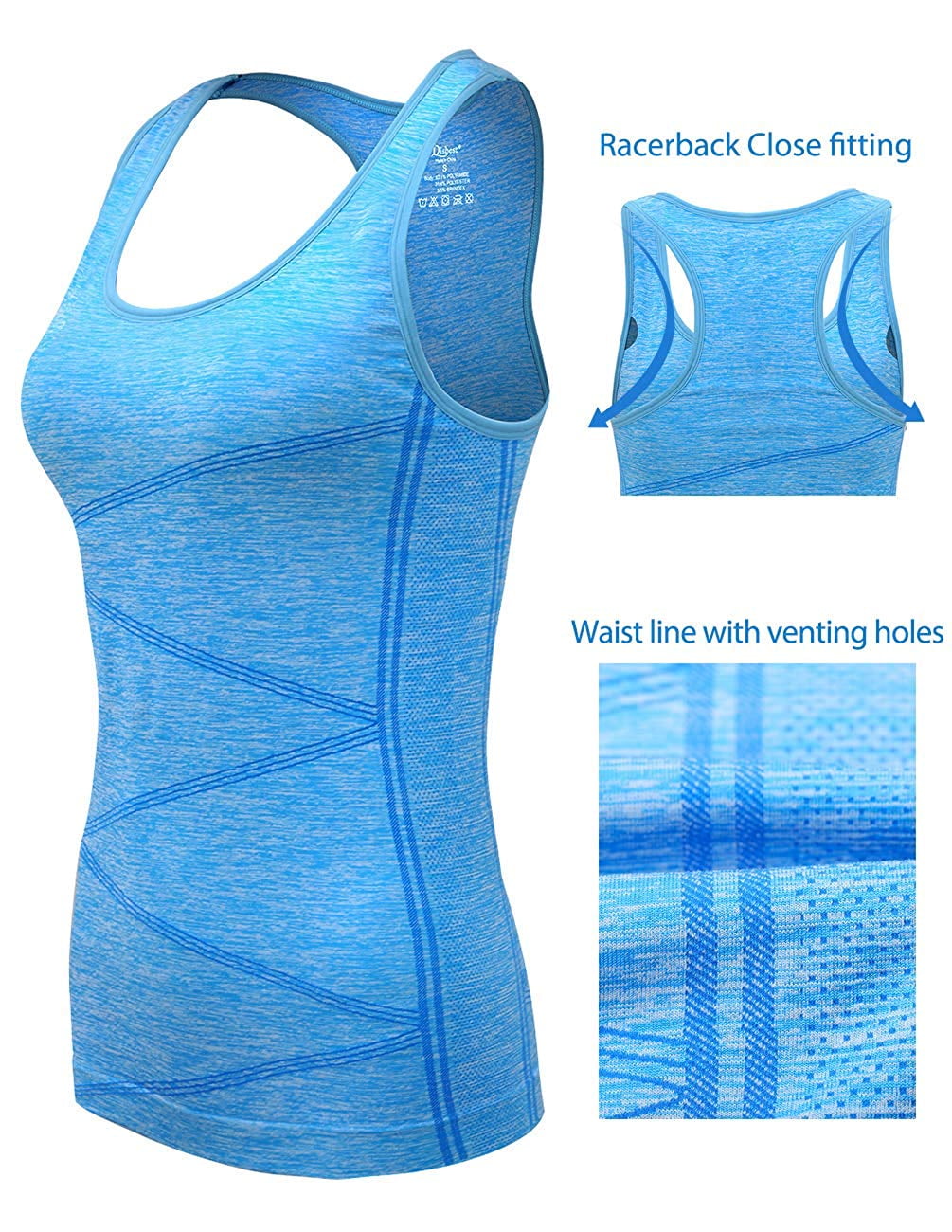 disbest yoga tank top