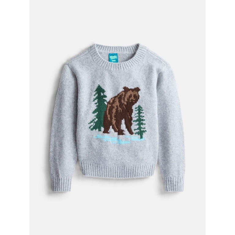 Wonder Nation Boys' Graphic Sweater with Long Sleeves photo 1