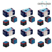Longoni BLUE DIAMOND Billiard Chalk Brand New 2020 w/Certilogo protection 2 cubes per box