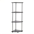 thumbnail image 2 of Convenience Concepts Designs2Go 4-Tier Corner Shelf in Black Wood Finish, 2 of 3