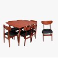 thumbnail image 3 of Comedor de Madera 6 Sillas Modelo Carlin Mueblemex Modelo Carlin Madera, Estilo Clasico en Color Madera Natural, 3 of 3
