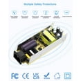 thumbnail image 3 of Convertidor de fuente de alimentación ALITOVE 110 V a 12 V 10 A 120 W con cable, 3 of 7