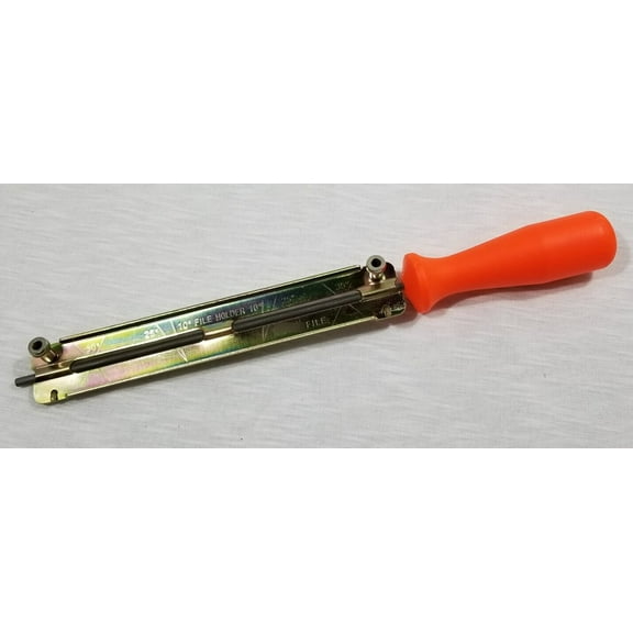 Professional 3/16" Chainsaw File Kit with Guide Handle for .325 Pitch Chains - Forester FG316 Sharpening Tool