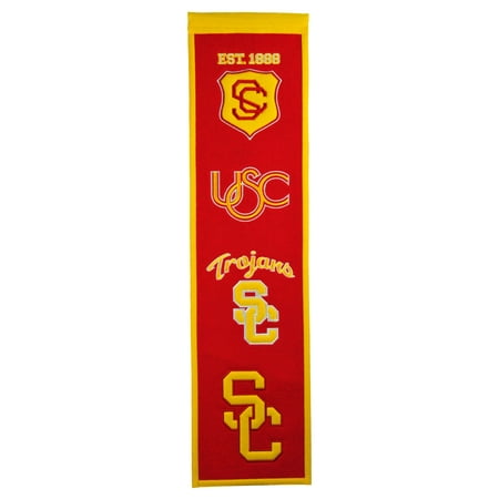 USC Trojans 8" x 32" Premium Heritage Banner