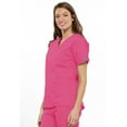 thumbnail image 3 of Cherokee V-Neck Scrub Top for Women with 3 Pockets & Dolman Sleeve - 4700, 3 of 6
