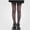 Black, variant on Afuyipoi Girls Fishnet Footed Dance Tights Nylon Spandex Pink 5T