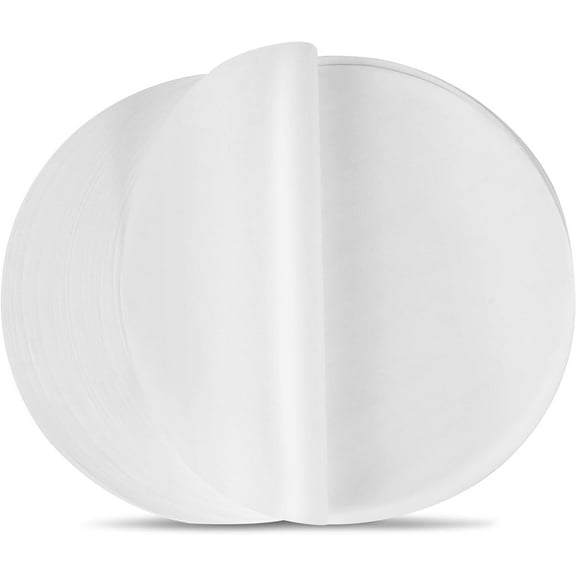 8 Inch Parchment Paper Rounds, Set of 200 Baking Parchment Rounds, Non Stick Pre-cut Baking Parchment Paper, Premium Round Parchment Liners for Cake Pan