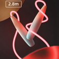 thumbnail image 4 of Cuerda para saltar para niños, cuerdas LED de arcoíris para saltar, ejercicio, Fitness, cuerdas para saltar para deporte, cuerda ajustable para descompresión, 4 of 5