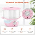 thumbnail image 3 of TASALON Mini Hot Towel Warmer for SPA, Esthetician,Baby Towel Steamer，Pink, 3 of 6