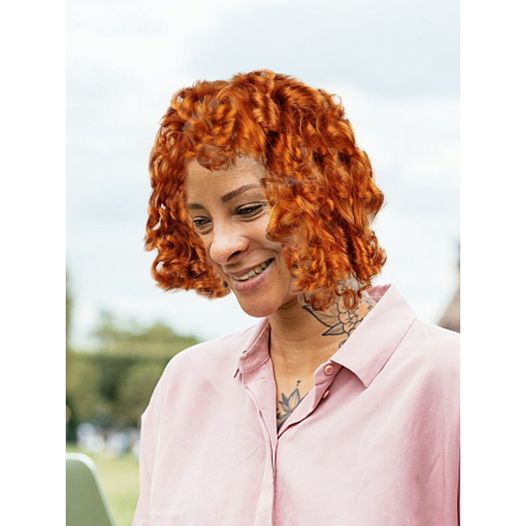 Short curly 2024 cosplay wig