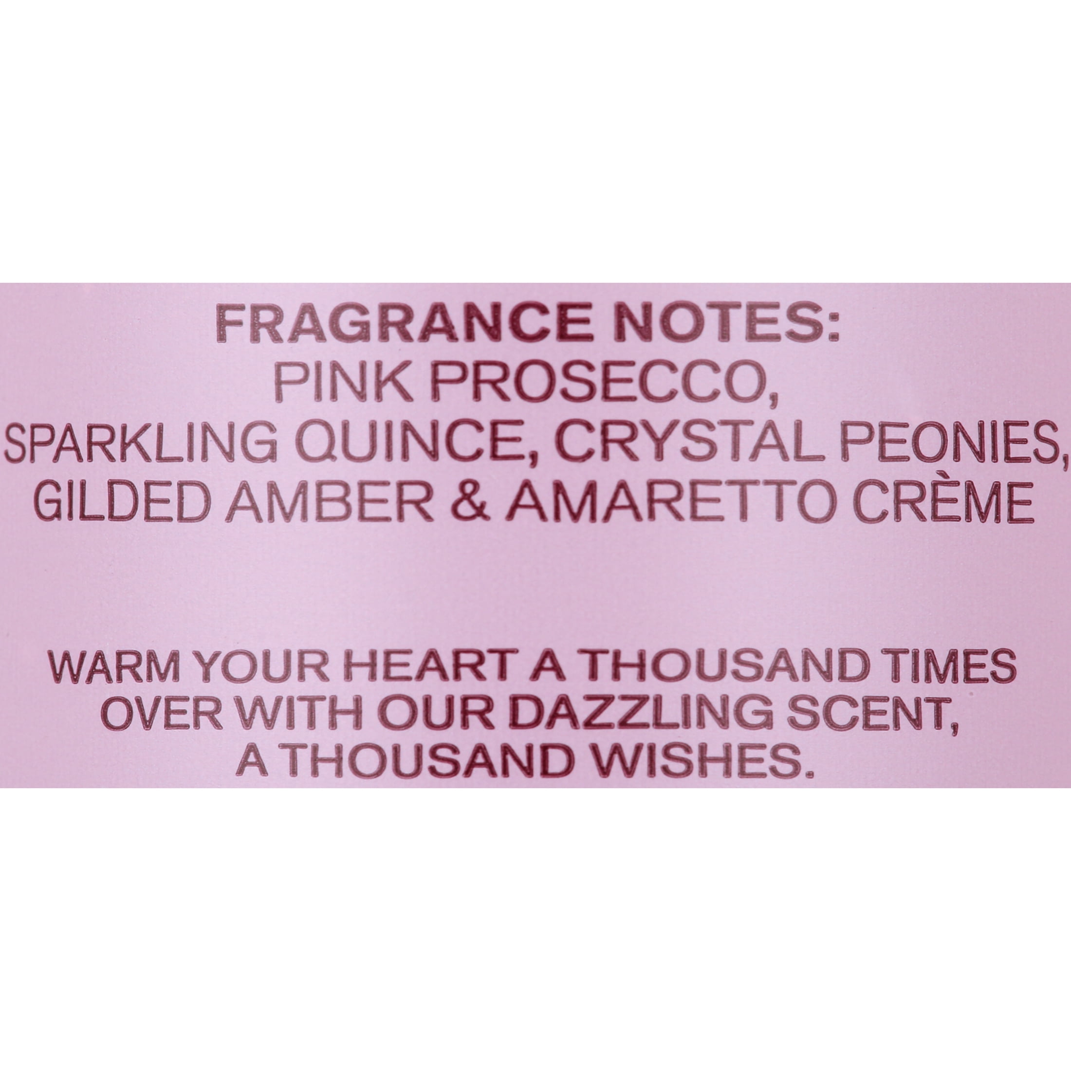 Bath Body Works A Thousand Wishes Body Mist oz