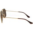 thumbnail image 3 of RAY BAN RB3595-901383-59 Sunglasses Size 59mm 145mm 17mm Brown Brand New, 3 of 5