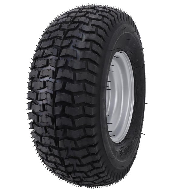 Wheel Tire with Rim, 13x5.00-6 Wheel Tire Abrasion Proof Vacuum Tubeless for Mini Bike for Cart
