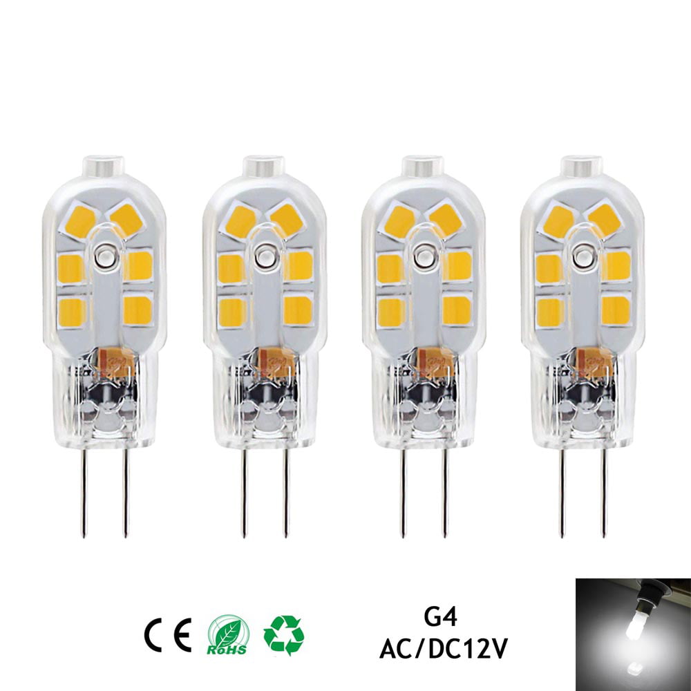 4/6/8 PACK G4 G9 Dimmable LED Bulbs Chandeliers Lamp Bulb Warm White/Cool White 