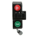 thumbnail image 1 of Scooter Horn Switch, Green Horn Pattern Plastic Material Turn Signal Switch 5pin Waterproof Connector  for M4 PRO for 10in Electric Scooter for KUGOO M4, 1 of 7