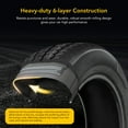 thumbnail image 1 of 4.8-12 Trailer Tires on 12" Rims - 6 Ply Load Range C, White Spoke Set of 2 Wheels, 1 of 4