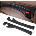 thumbnail image 1 of Car Seat Gap Filler Universal Fit Black 2 Pack 15 in, 1 of 6