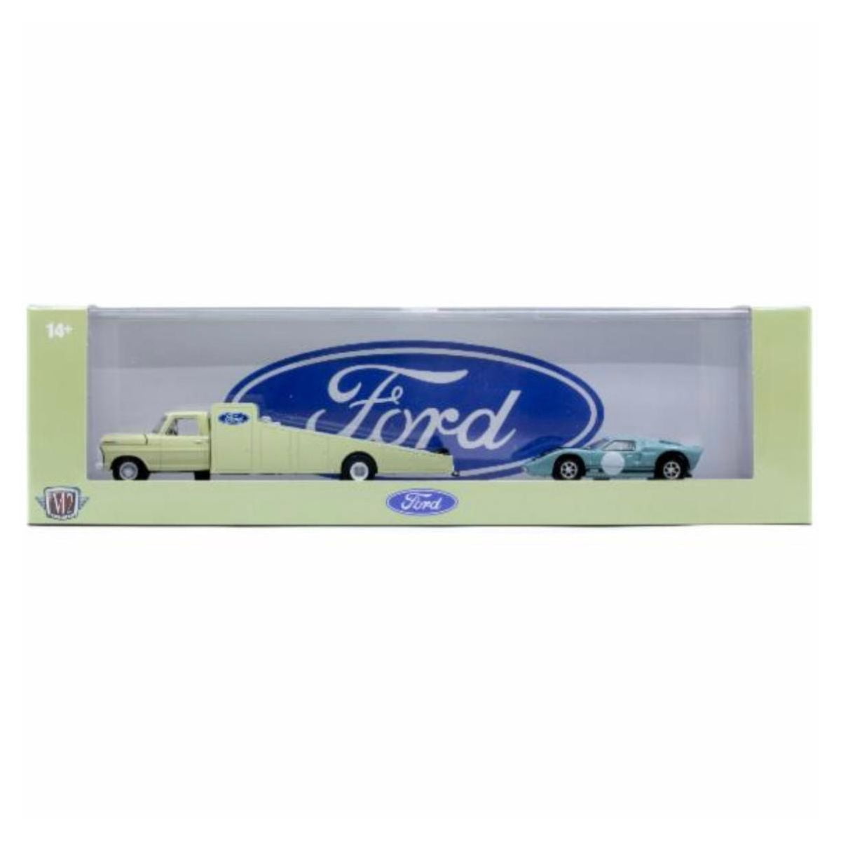 M2 Machines 1972 Ford F-250 Ranger 4x4 & 1968 Ford Mustang GT 390