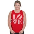 thumbnail image 4 of Pizza Lovers Italian Foodie Love Tank Top Tee Shirt Women Brisco Brands S, 4 of 6