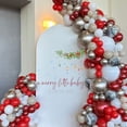 thumbnail image 4 of Adhesivo de pared con la leyenda «Un feliz bebé está en camino de Navidad», 4 of 7