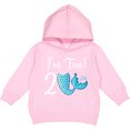 thumbnail image 2 of Inktastic 2nd Birthday Mermaid Party Toddler Hoodie, 2 of 4
