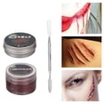 thumbnail image 4 of SFX Makeup Kit, Scraper Included Gruesome  Scar Wax  For Show, 4 of 8