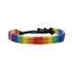 thumbnail image 1 of 10 piezas de pulseras de arcoíris del orgullo LGBT trenzadas a mano con cordón de la amistad, 1 of 5
