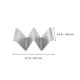 thumbnail image 2 of Rack de tacos mexicanos,2Pcs Mexican Taco Rack Pizza Cake Roll Soporte de taco de acero inoxidable para el hogar FRCOLOR Hogar10213935, 2 of 7