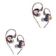 thumbnail image 3 of Seitruly ZX3 Auriculares con cable Cable TPE Auriculares internos de 360 grados Auriculares para hacer ejercicio con cubierta de silicona Colorido sin micrófono 2Conjunto, 3 of 6