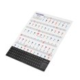 thumbnail image 1 of Piano Keyboard Stickers, Removable 3 In 1 Piano Keyboard Letters  For 88 61 54 49 Key, 1 of 8