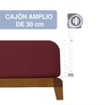 thumbnail image 5 of Juego Sábanas King Size Liso Polo One Navy 4pzs Vino, 5 of 5