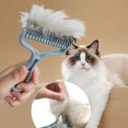 thumbnail image 2 of Pet Deshedding Brush Dog Hair Remover Brush Combs Cat Fur Knot Cutter Comb Brushes Pet Shedding and Dematting Tool, 2 of 4